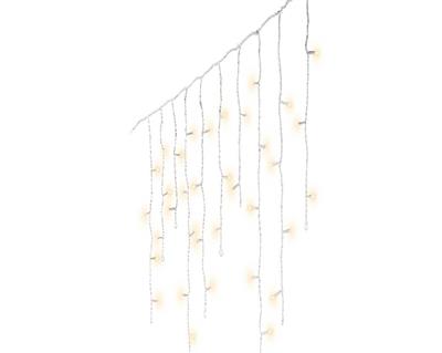 TENDA DI LUCI 250 LED 7,35 MT BIANCO CALDO