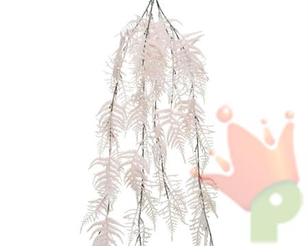 RAMO CON FOGLIE ROSA 12X34X110CM