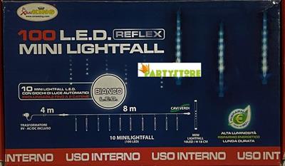 TENDA A CATENA LIGHTFALLS 100LED 12MT PROLUNGABILE USO/INT