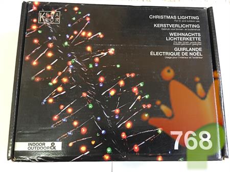 LUCI DI NATALE CLUSTER 768pz MULTICOLOR
