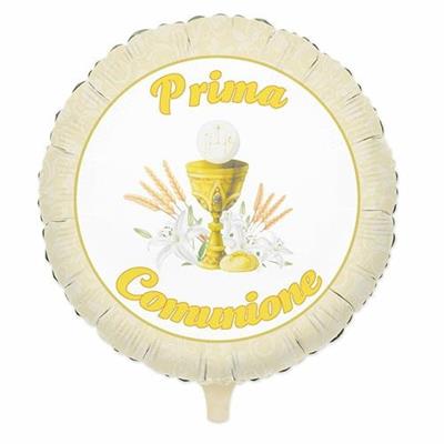 MYLAR 18INCH COMUNIONE IVORY