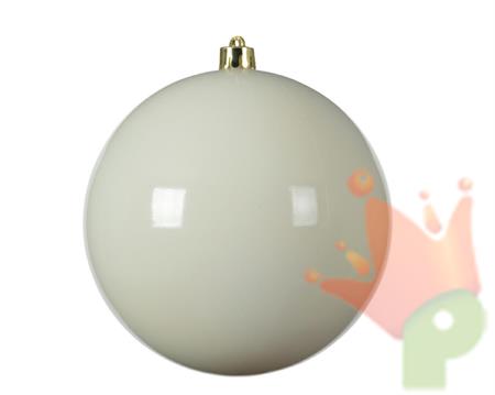 PALLINA DI NATALE BIANCO LANA 14 CM