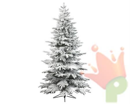 ALBERO DI NATALE INNEVATO 210 CM SNOWY ALASKAN