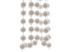 CATENA GHIRLANDA PERLE BIANCO PERLATO 20MMX270CM