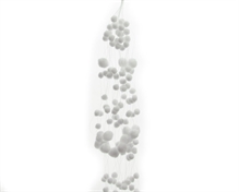 PENDENTE PALLE DI NEVE CM 78
