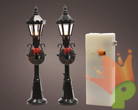 LAMPIONCINI 12CM 2X1L NERI