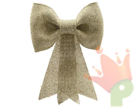 FIOCCO GLITTER ORO 23X31CM