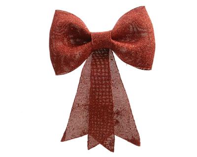 FIOCCO PER ALBERO DA APPENDERE 2,5X12X14CM ROSSO