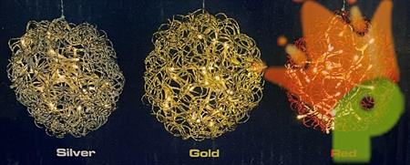 SFERA FILO METALLICO 30MINILED 3MM CLASSIC