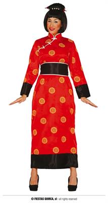 COSTUME CINESE ADULTA TAGLIA L 42 44