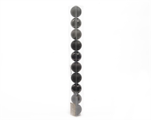 PALLINE PER ALBERO IN TUBO 10 PZ NERE 60MM