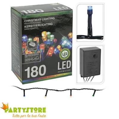 LUCI DI NATALE 180 LED MULTICOLOR