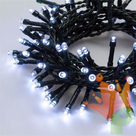 LUCI DI NATALE A BATTERIA 48 LED BIANCO FREDDO