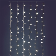 LUCI DI NATALE A TENDA 120 LED BIANCO CALDO
