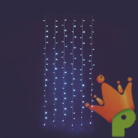 LUCI DI NATALE A TENDA 120 LED BIANCO