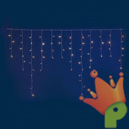 LUCI DI NATALE A TENDA 120 LED BIANCO CALDO