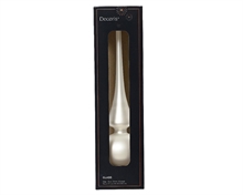 PUNTALE BIANCO OPACO IN VETRO 26CM