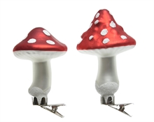 FUNGHETTI CON CLIP ASSORTITO 9CM 3PZ