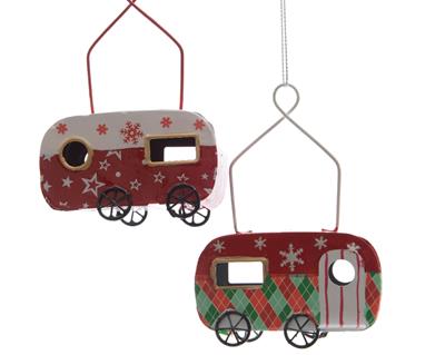 PENDENTE ROULOTTE LATTA ROSSO 10CM