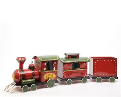 TRENINO IN LATTA 132X23X33CM
