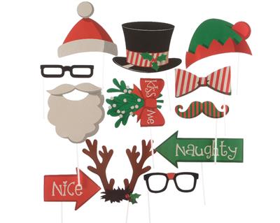 SET GADGET NATALIZI PER FOTO 13PZ