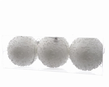 PALLINE PER ALBERO BIANCA CM8