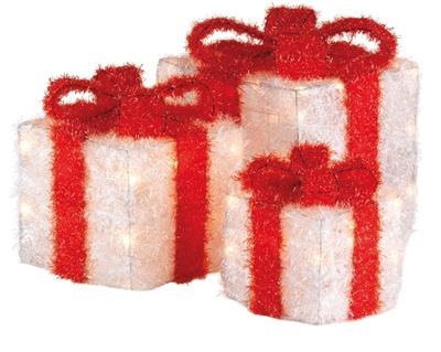 SCATOLA REGALO GRANDE CON LUCI