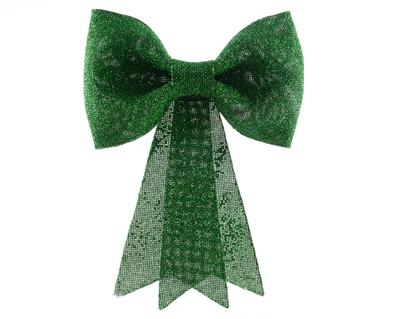 FIOCCO GLITTERATO VERDE 23X31 CM