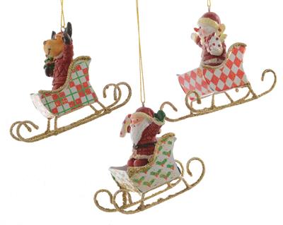 PENDENTE LATTA SLITTA CON PERSONAGGI ASS 8 CM