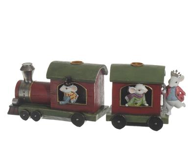 TRENINO POTACANDELE CON TOPINI