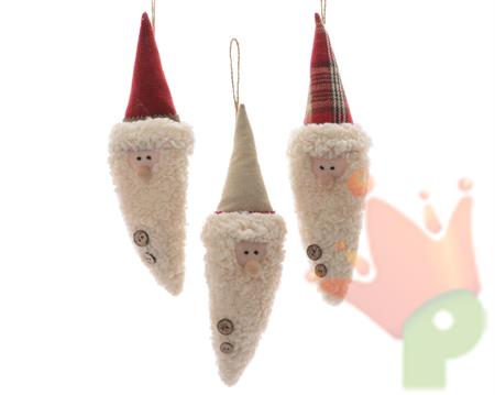 PENDENTE BABBO 25 CM ASS