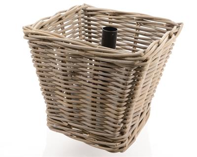 BASE PER ALBERO IN RATTAN QUADRA 33X33