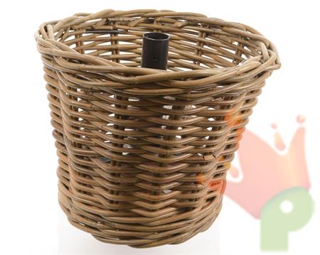 BASE PER ALBERO IN RATTAN TONDA MARRONE D.36X30 ALTEZZA