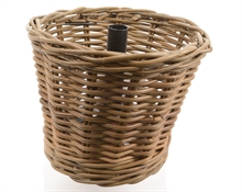 BASE PER ALBERO IN RATTAN TONDA MARRONE D.36X30 ALTEZZA