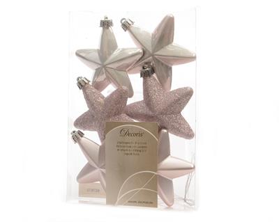 STELLE ROSA ANTICO 6 PZ 5 CM
