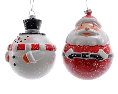 DECDORAZIONE PENDENTE BABBO NATALE