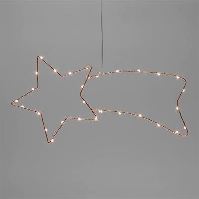 STELLA COMETA TELAIO FILO RAME 30MICROLED CLASSIC 1.5MM LUCE FIS