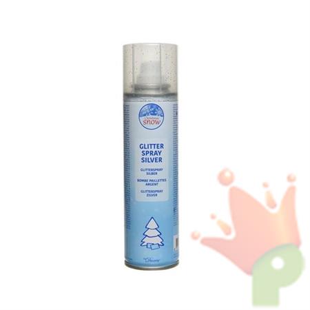 GLITTER SPRAY ARGENTO 100ML