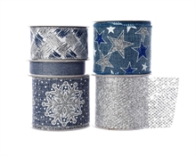 NASTRO DECORATO GLITTERATO 2,7MT