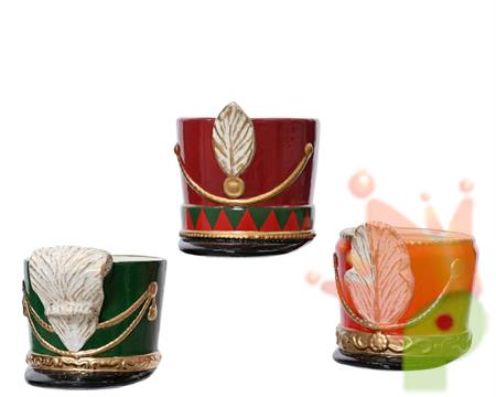VASO NATALIZIO CAPPELLO SCHIACCIANOCI 3 ASS