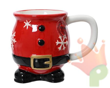 TAZZA MUG NATALIZIA BABBO NATALE H.10,3 CM