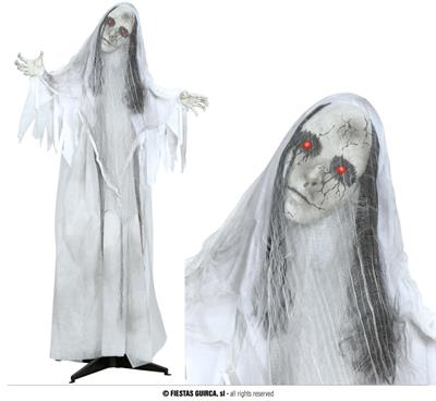 SPOSA HORROR CON LUCE E MOVIMENTO 165 CM