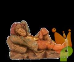 PASTORELLO PRESEPE RIPOSO 6 CM
