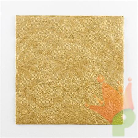 TOVAGLIOLI EMBOSSED ORO 33X33 16 PZ