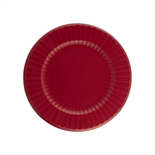 PIATTI IN CARTA ROSSO RUBINO 21 CM 8 PZ
