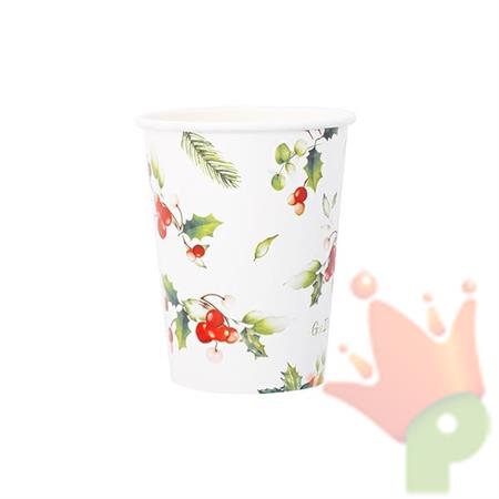BICCHIERI CHRISTMAS GREETINGS 250 CC 8 PZ