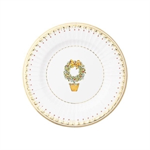 PIATTI NATALIZI JOYEUX NOEL 21 CM 8 PZ