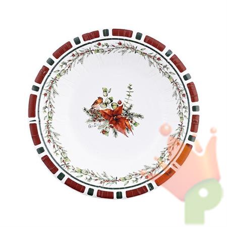 PIATTI CHRISTMAS EVE 8 PZ 24 CM