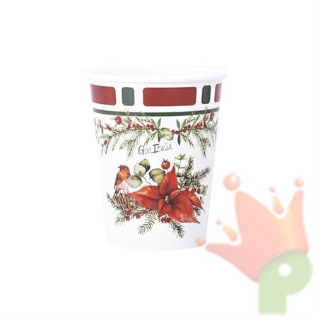 BICCHIERI CHRISTMAS EVE 8 PZ 250 CC