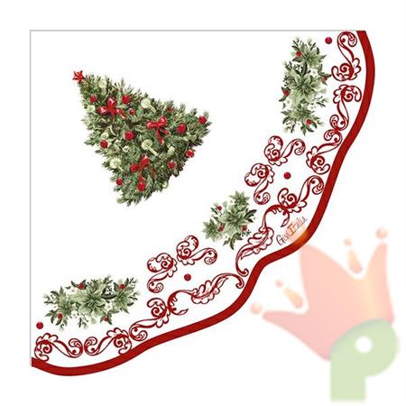 TOVAGLIOLI CHRISTMAS POTTERY 33X33 16 PZ
